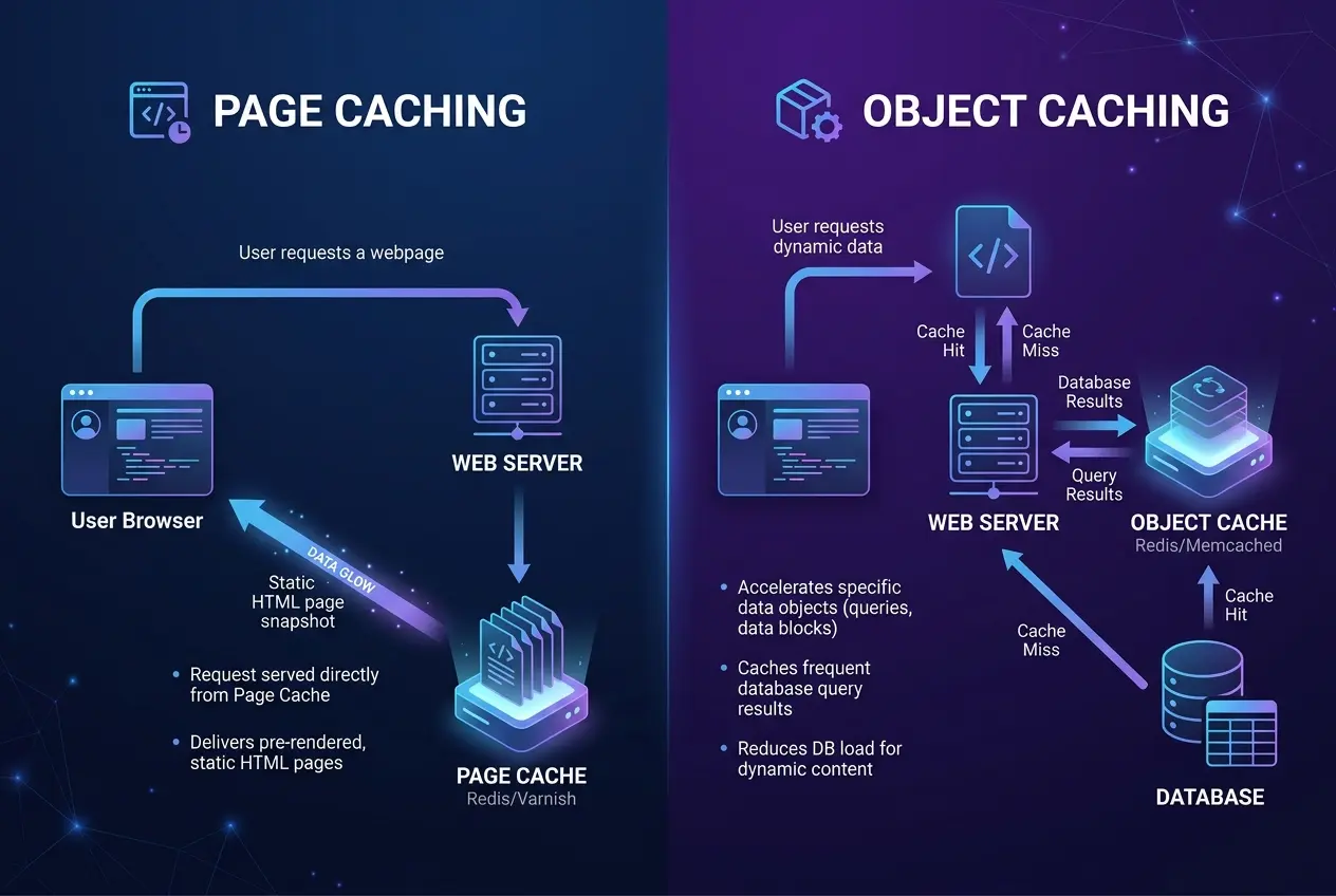 Redis Object Caching vs. Page Caching: What’s the Difference?